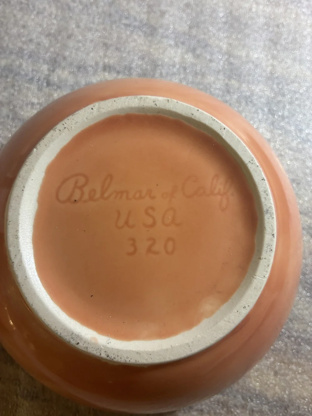 vintage Belmar of California Pottery covered dish